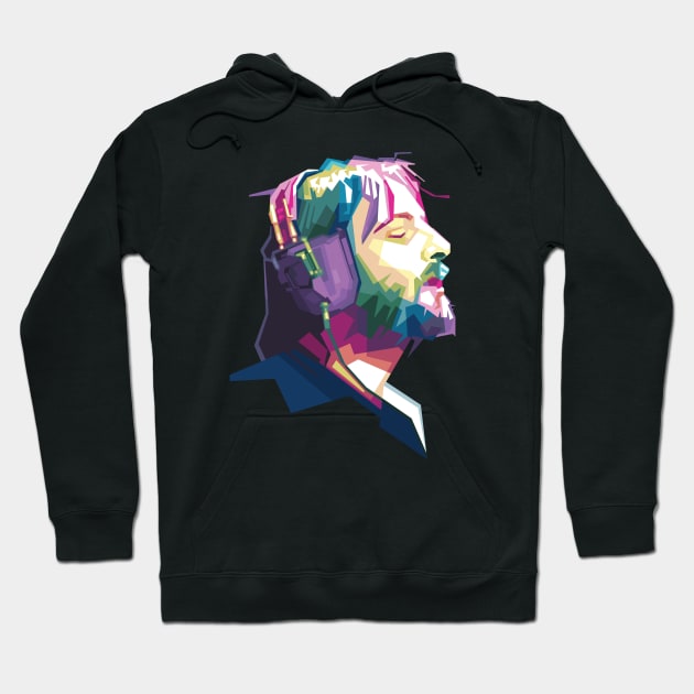 Guitarist in WPAP Hoodie by Alkahfsmart